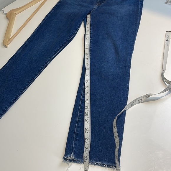 J Brand Maria High-Rise Skinny Jeans Raw Hem Size 27 - Picture 13 of 13